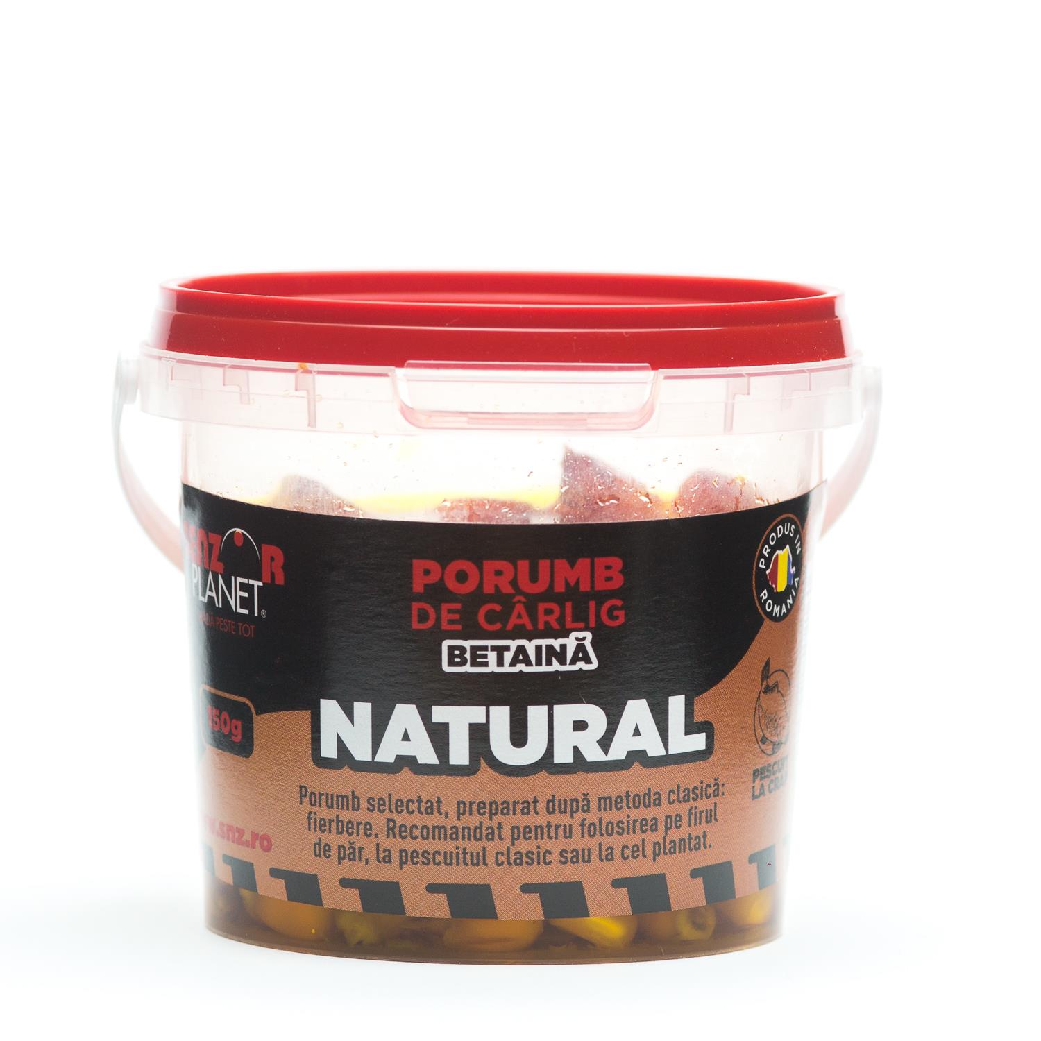 PORUMB PENTRU CARLIG 150g SENZOR PLANET 2017 - porumb-natural.jpg